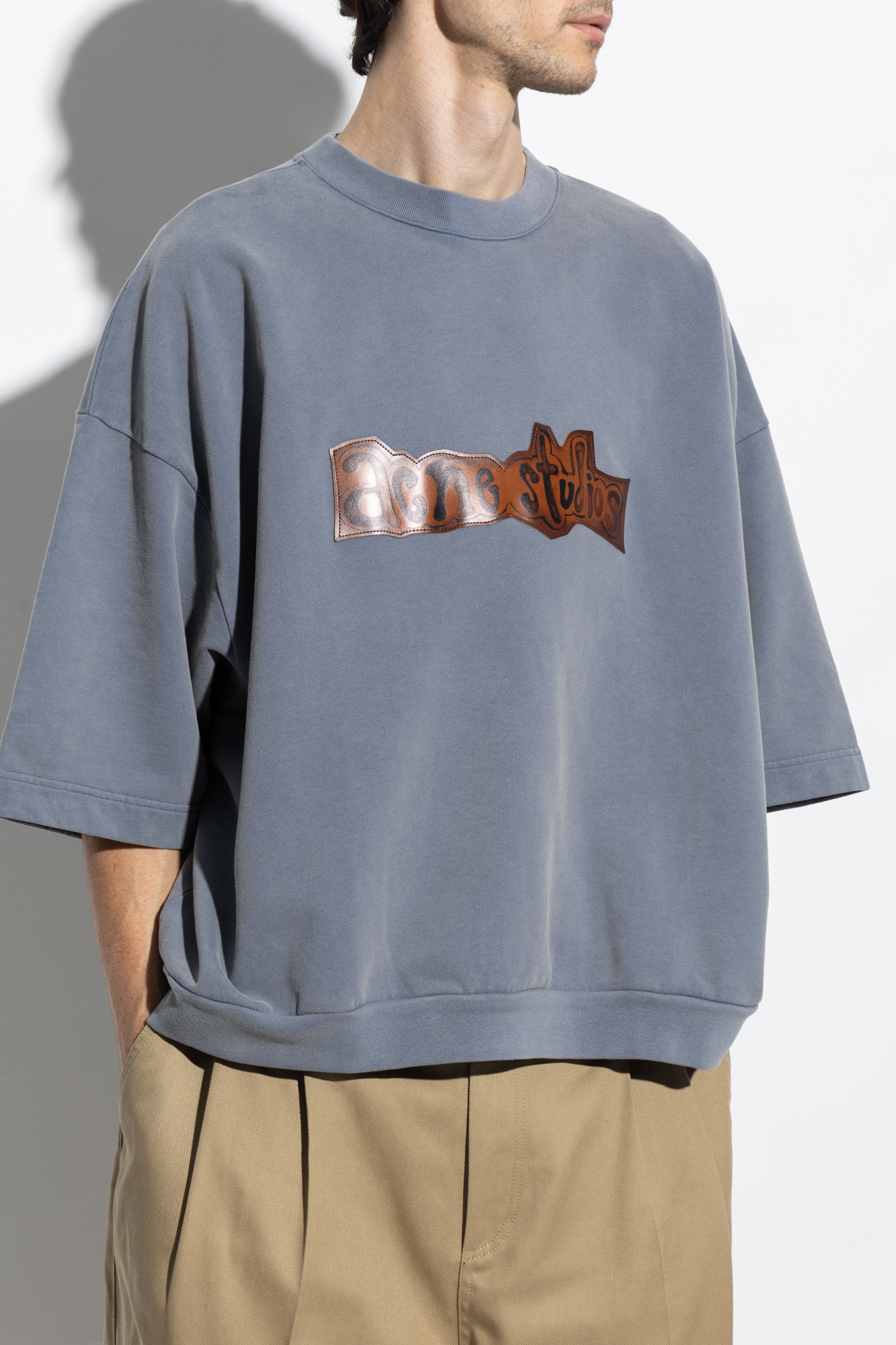 SchaferandweinerShops Anguilla - Grey Sweatshirt with short